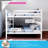 Bolles Solid Wood Full over Full Standard Bunk Bed-846614058