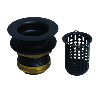 2.94"  Junior Bar and Laundry Sink Drain Assembly with Strainer Grid Cover