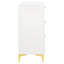 Commode rectangulaire à 6 tiroirs Karena
