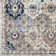 Tapis bleu marine / brun clair Dupras