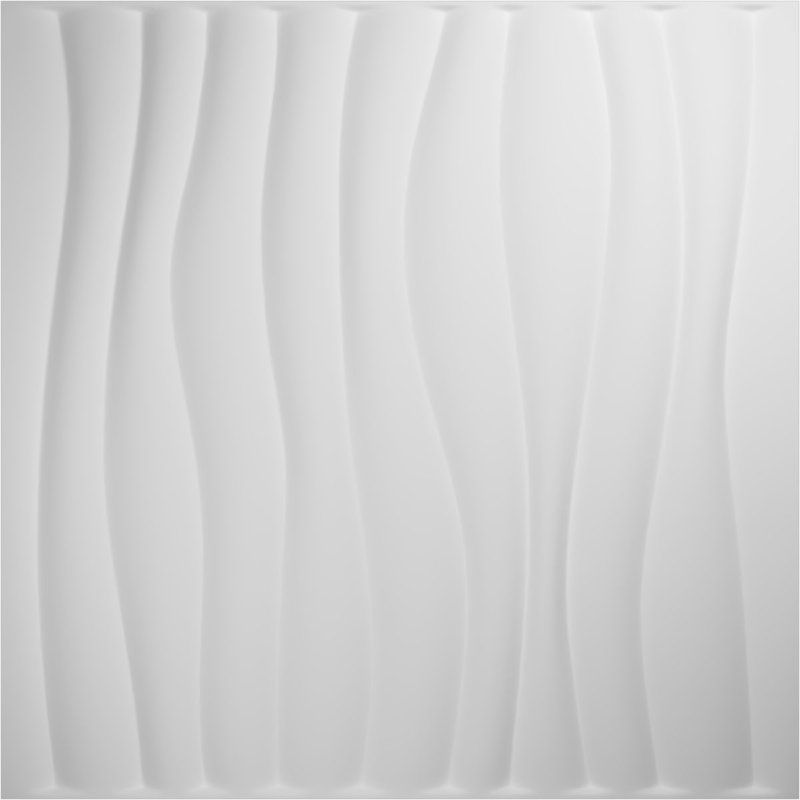 19 5/8"W X 19 5/8"H Shoreline Endurawall Decorative 3D Wall Panel Covers 26.75 Sq. Ft. (10/PK)