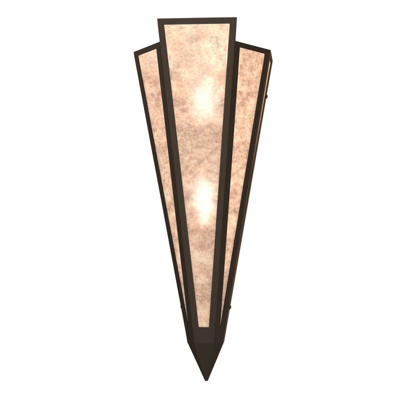 Brum 2 - Light Flush Mounted Sconce, Oil Rubbed Bronze