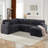 116.5''Transformative Modular Sofa With Multi-Functional Design-118786136