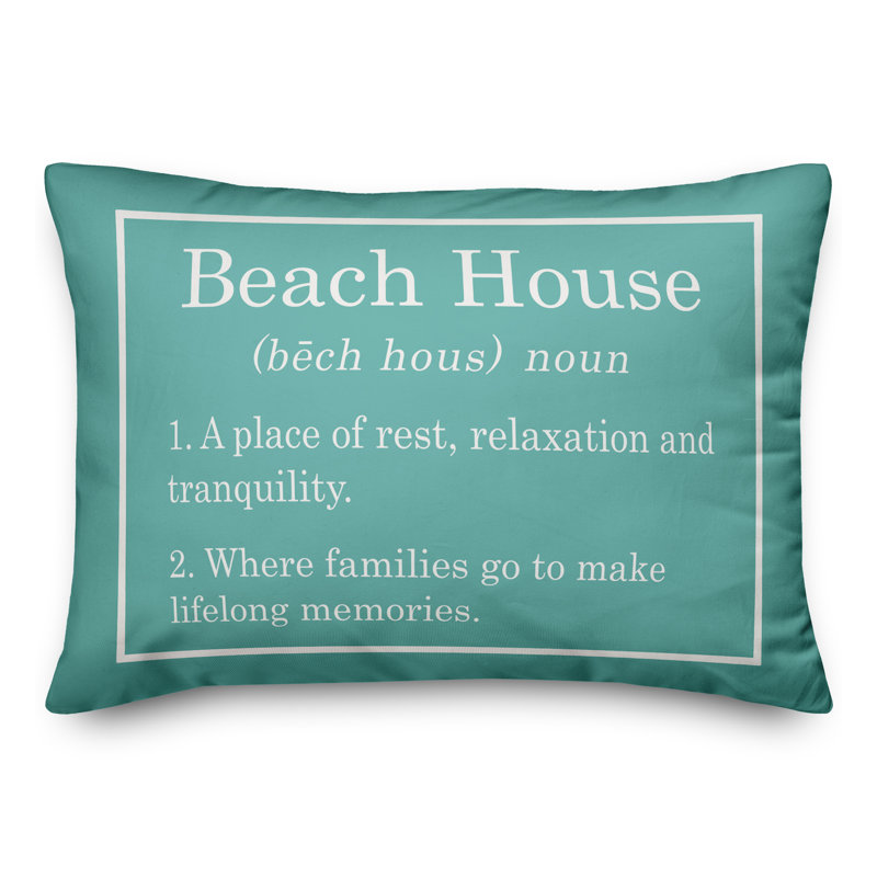Solid Throw Pillow, Teal