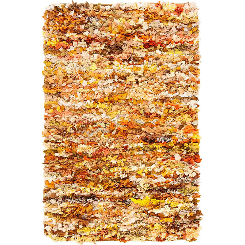 Godsey Shag Hand Woven Performance Rug, Rectangle 2'3" x 3'9"