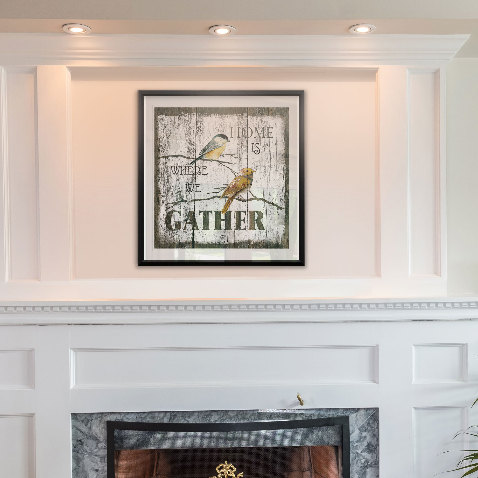 Gather Frame Gracie Oaks Gather Home - Picture Frame Print on Paper | Wayfair