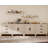 Eaton 4-Piece Modular Sideboard With Drawers & Doors, Farmhouse Storage Cabinet For Living Room, Dining Room, Or Hallway, Beige-352090904