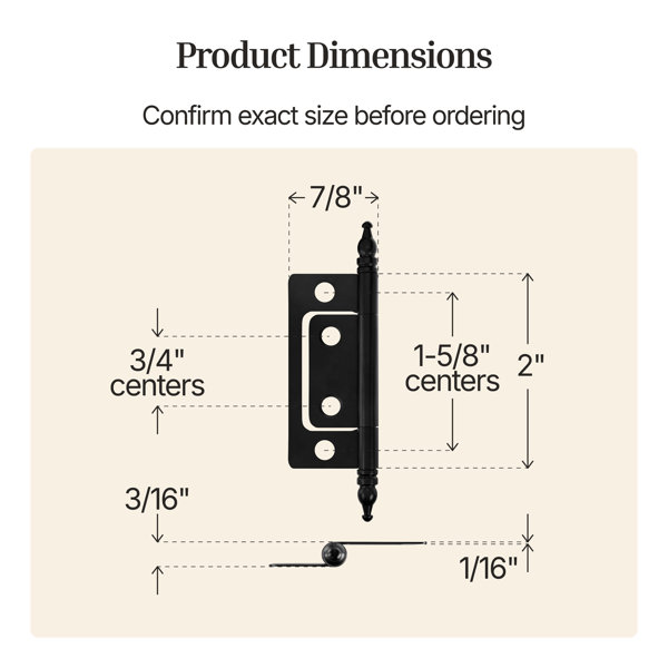 Product Dimensions