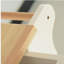 Îlot de cuisine et chariot de cuisine, îlot de cuisine mobile, plateau en bois d'hévéa, grande armoire de rangement réglable avec tablettes internes, convient aux fêtes à différents endroits.