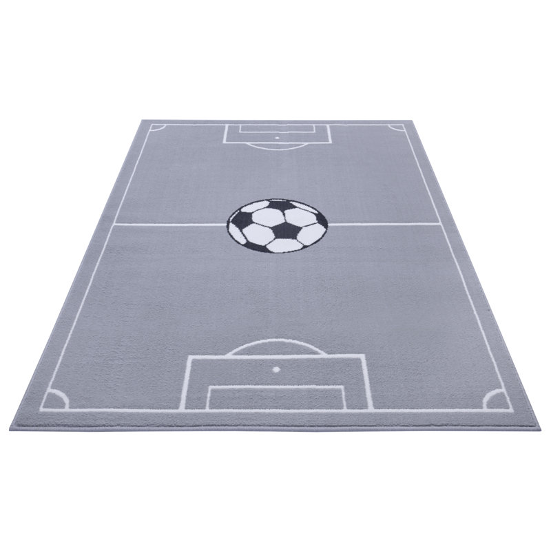 Estadio Mouse short pile children's rug, Rectangle 120 x 170cm