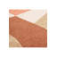 Rug Geometric Area Rug in Terracotta