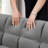 65-Inch 3-In-1 Foldable Large-Size Sofa Bed, Modern Velvet Double Sofa, Sofa Bed With Adjustable Back And Pillows, Suitable For Living Room And Bedroom