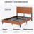 Queen Bed Frame With Headboard-740240185