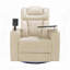 Fauteuil de cinéma maison inclinable avec plateau-1904609202