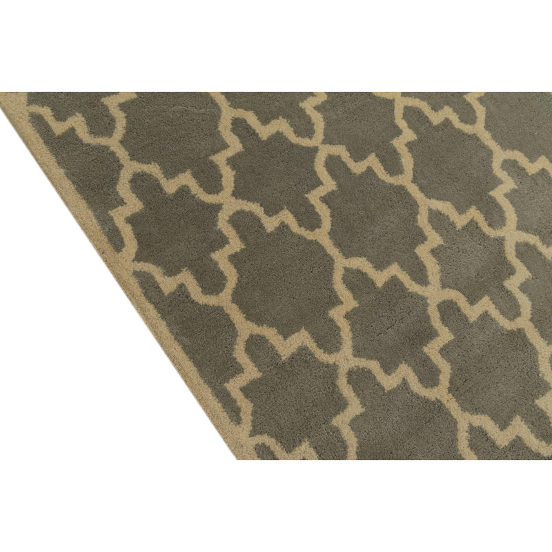 Tapis gris 5 x 8 Pineland