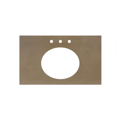 36.5" Single Bathroom Vanity Top