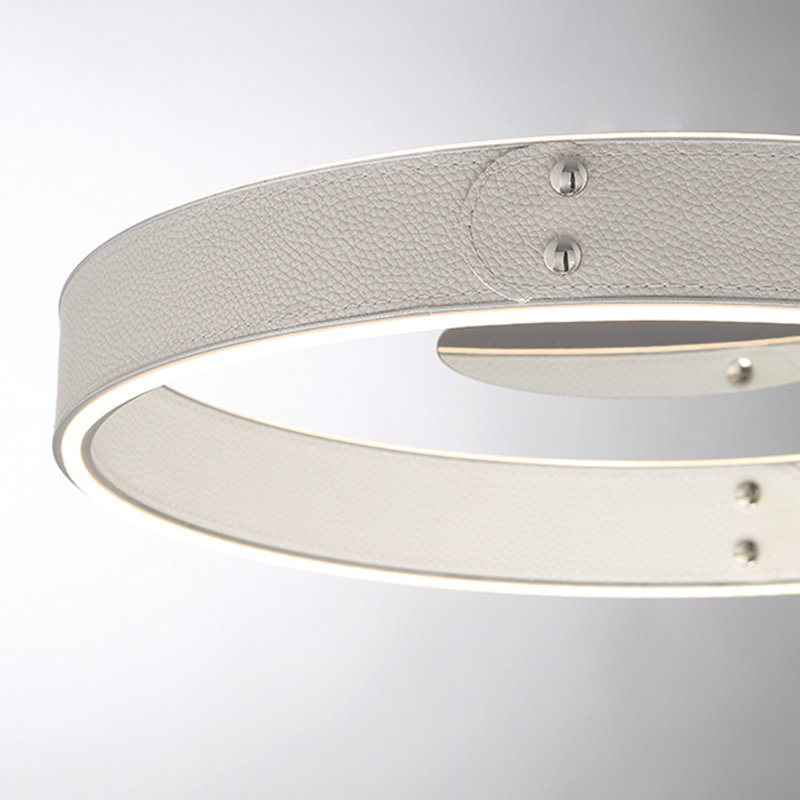  1 light Flushmount in Grey+ white