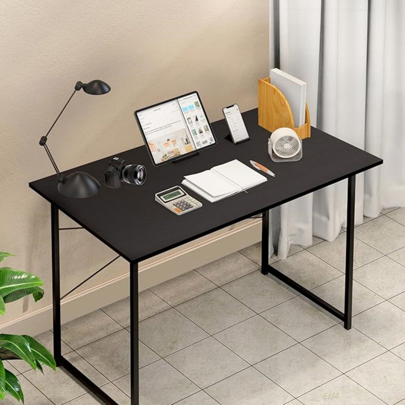 Home Office Computer Desk With A Headphone Hook, Writing Study Table For Work, 29.5" H x 40" W x 19.7" W