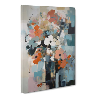 Walkowiak Flowers Bauhaus Vol.4 - Wrapped Canvas