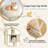77.5 Inch Cat Tree Condo Multi-Level Kitten Activity Tower With Sisal Posts