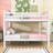 Full Over Full Wood Bunk Bed With Ladder-2035612150