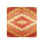 Shemena Hand Knotted Area Rug in Gold