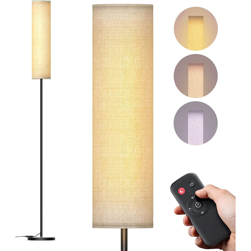Corelli 64.96'' Silver LED Traditional Floor Lamp