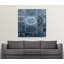 «Modern Geometric Indigo and Navy II» par Michael Mullan, reproduction d'art-26541708-19204519
