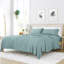Ensemble de draps en microfibre doublement brossée 4 pièces Becky Cameron 1800 Series-2084323842-2038499673