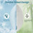 Cooling Breathable Tofu Pillows-Sky Blue(1Pack)-119336111