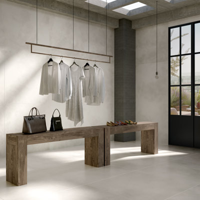 Terris 47.16 In. X 47.16 In. Concrete Look Matte Porcelain Floor And Wall Tile (30.98 Sq. Ft. / Case)