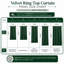 Heavy Crushed Ready Made Velvet Eyelet Curtains (Set Of 2)-563014531-563014530