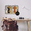 «Brown Boho Vases Brown», impression sur bois 2 pièces-93786934-93786935