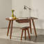 Bureau d'écriture avec tiroir de rangement Mid-Century Modern