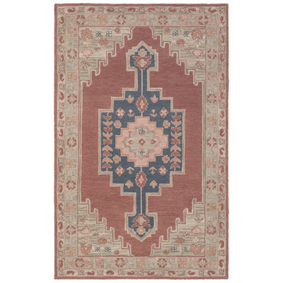 Tapis rectangulaire en laine Millian