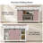Farmhouse Kitchen Island with Storage, Sliding Barn Door, Metal Grid, Drop Leaf & Wheels-1570160846