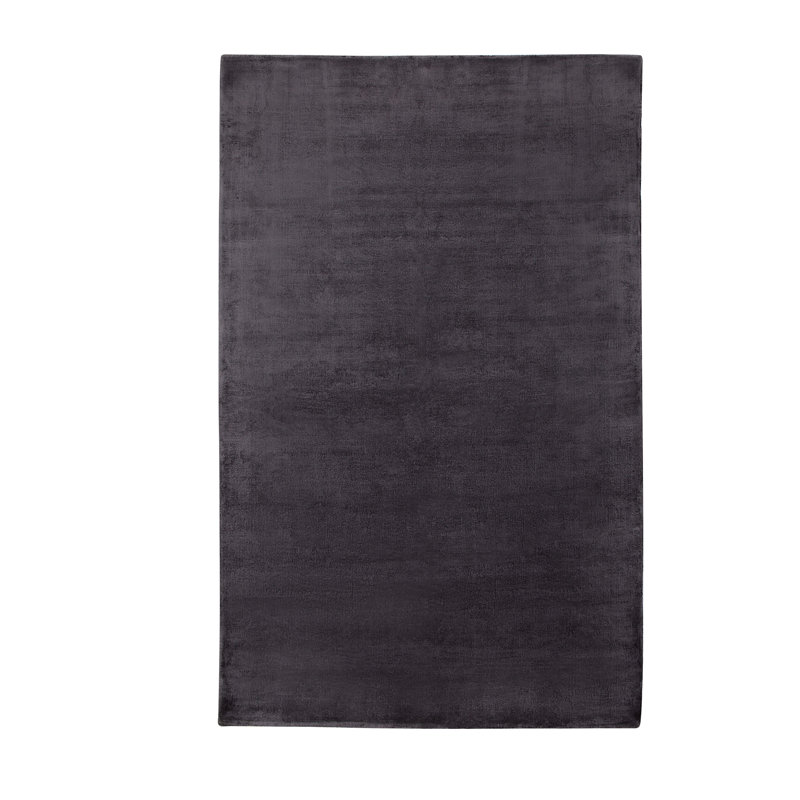 Matos Solid Colour Viscose Hand Woven Area Rug, Rectangle 140 x 200cm