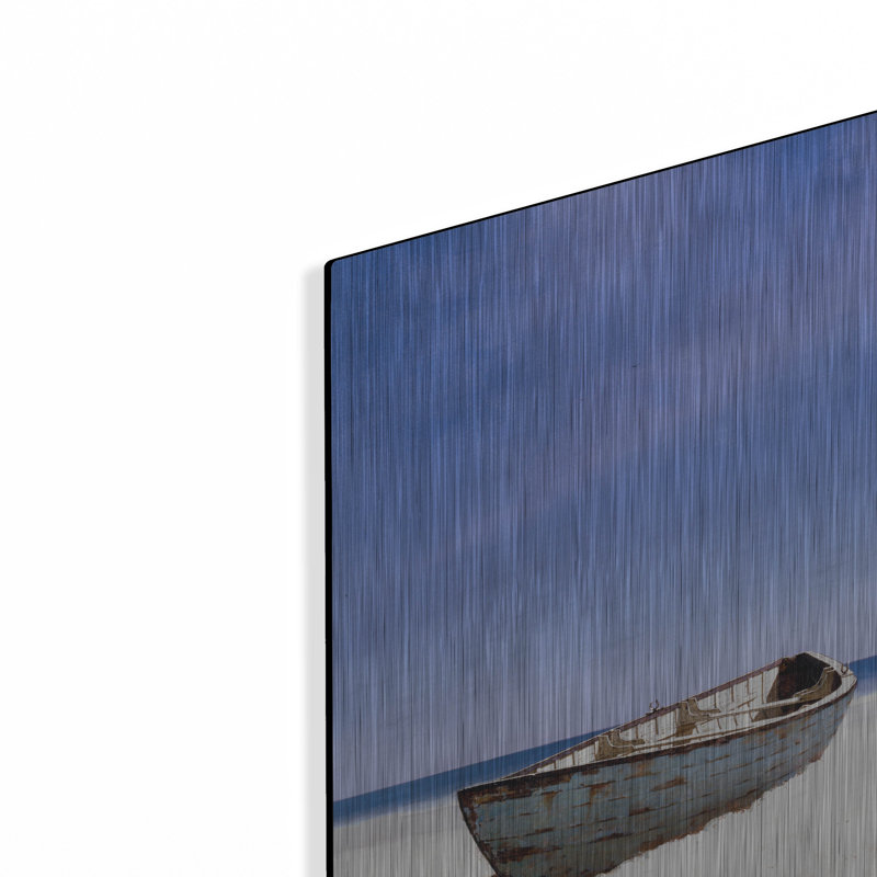 «Beached Boat 3» par Zhen-Huan Lu, H 12 po x l 16 po