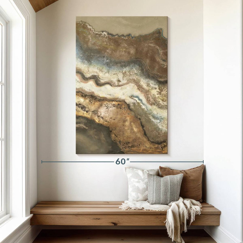 Avery Lava Flow Panel I, 51" H x 34" W