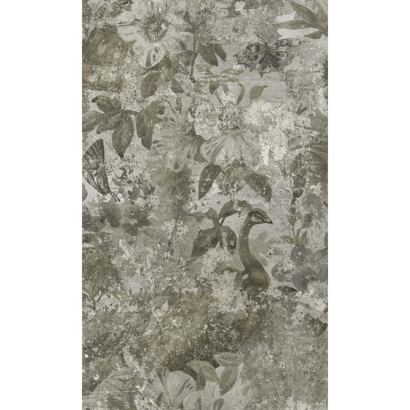 Rouleau de papier peint texturé L 33 pi x l 21 po, Naturel