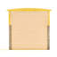 Miroir jaune fiable - Glory Furniture G5402-m Energetic