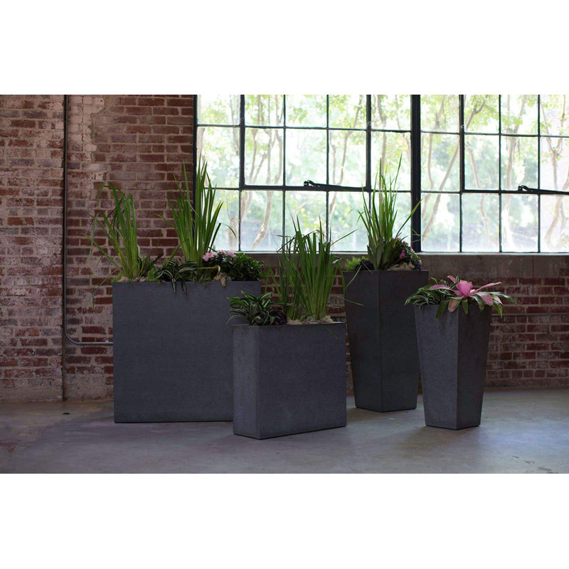 Cosmic Handmade Pot Planter, 27" H x 25.5" W x 10" D