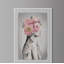 « Pink Flower turban », art graphique sur papier alfroterne-1160177953-1160446160