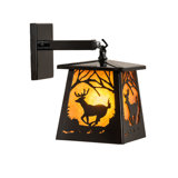 Lone Deer 1 - Light Armed Sconce