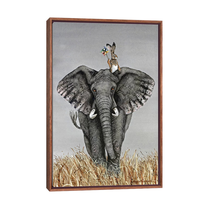«After The Parade» - reproduction, H 26 po x l 18 po x 1,5 po, Toile avec cadre en bois classique