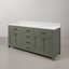 Ensemble de meuble-lavabo double 72 po Minnetrista-88070324-70104583