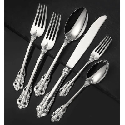 House Of Hampton® Jahsim Stainless Steel Flatware Set - Service for 4