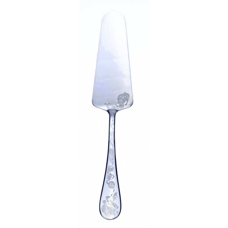 Venere Stainless Steel Cake Server, Silver