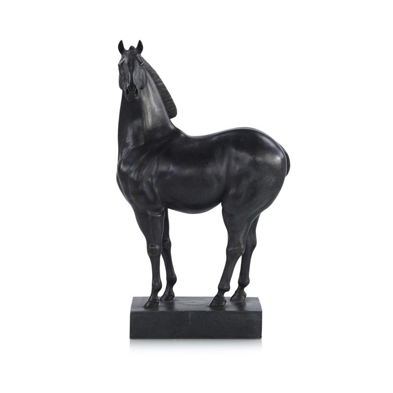 Sculpture Noble Steed, petit, H 11 po x l 7 po x P 4,5 po