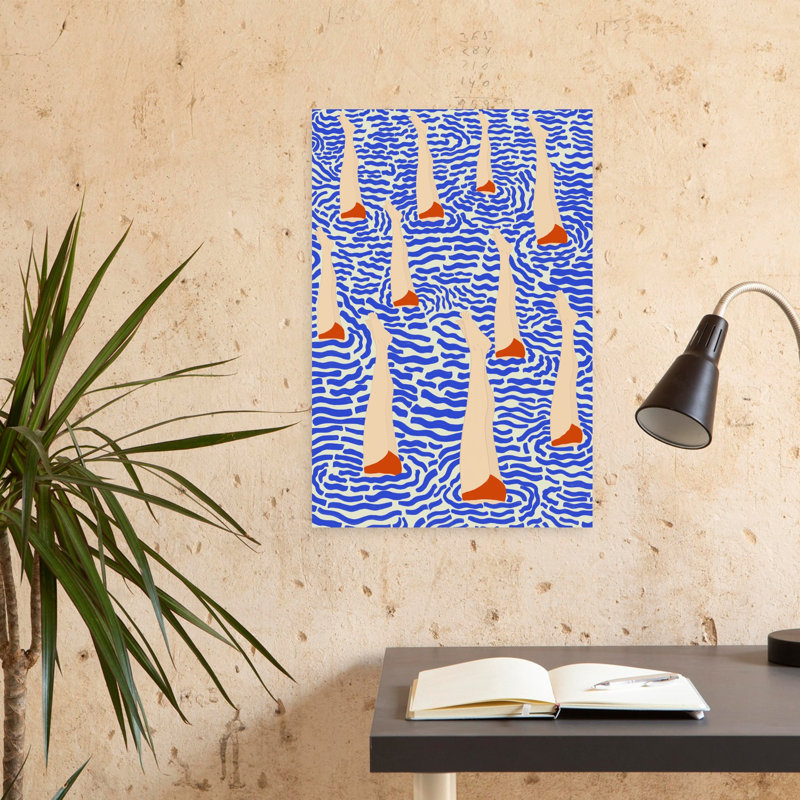 Art contemporain, art contemporain abstrait, H 24 po x l 16 po